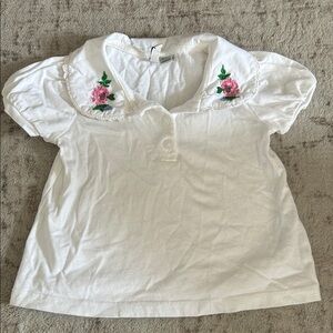 Janie & Jack Floral Embroidery tip